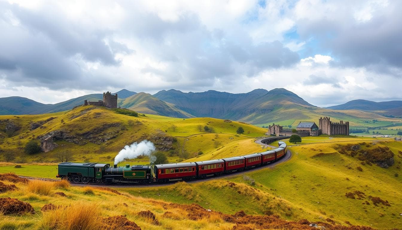 De mest spektakulære togrejser gennem Skotlands landskaber