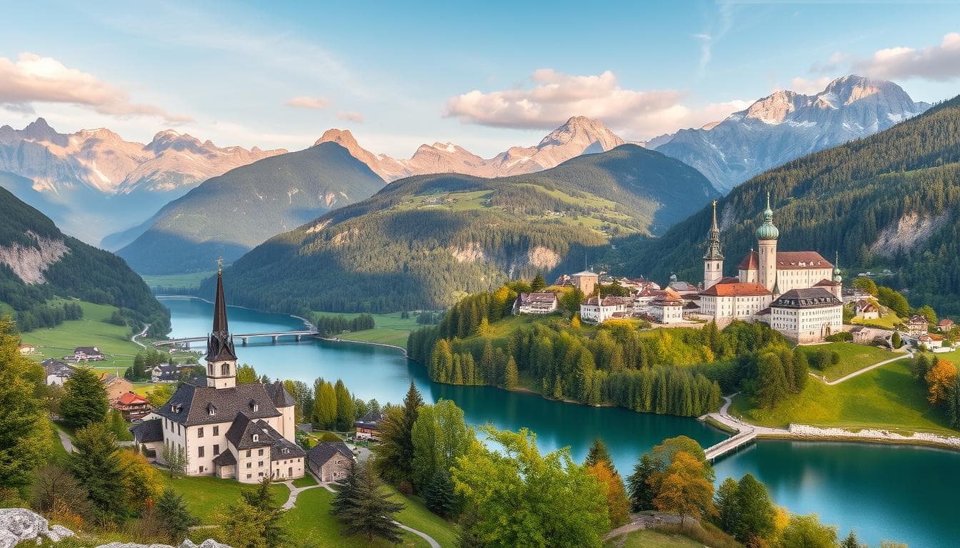 Kør-selv-ferie til Østrigs UNESCO-verdensarvssteder