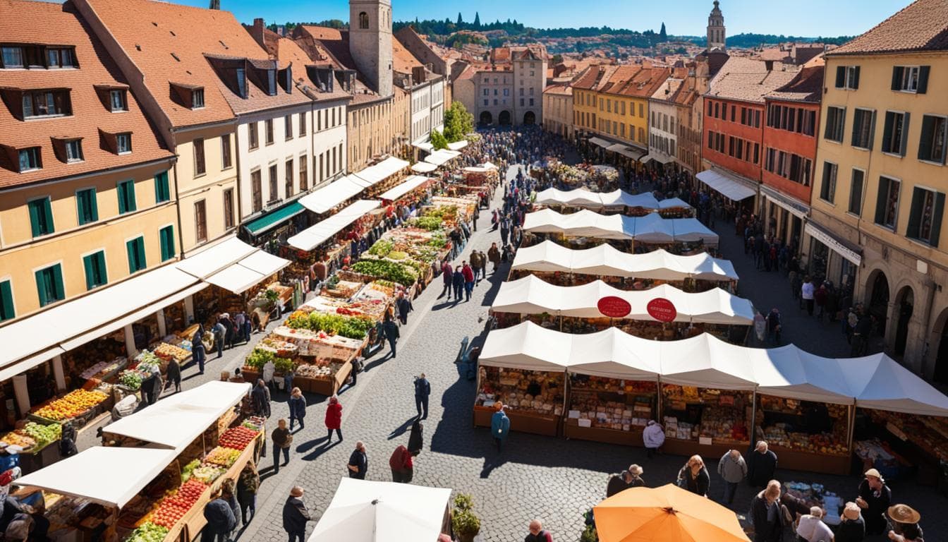 Oplev de bedste lokale markeder i Toscana